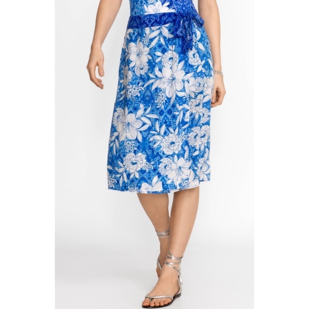 NEW JOHNNY WAS Clio Midi Coverup Skirt